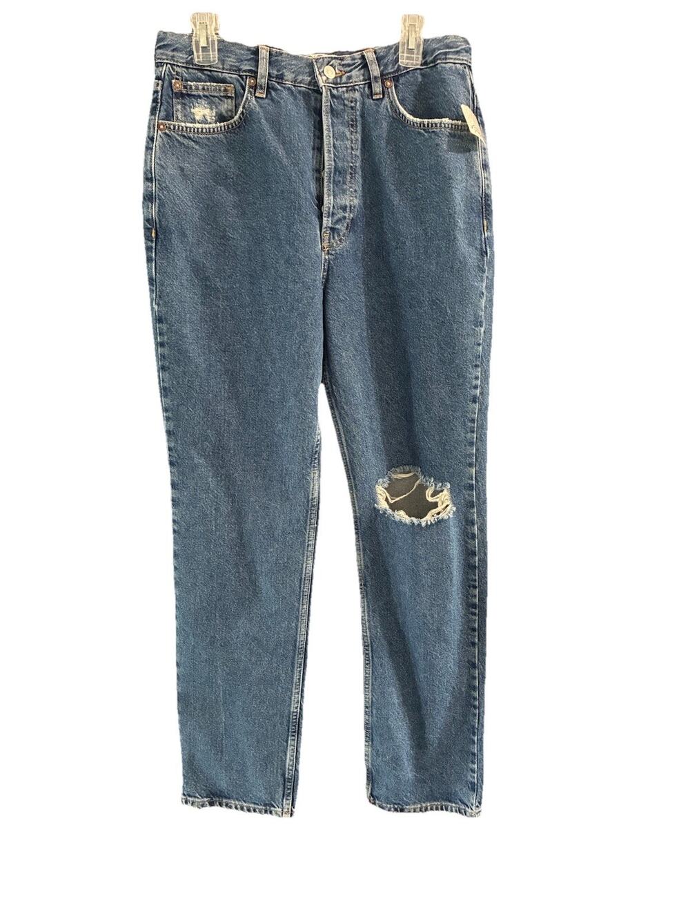 Free people The lasso ripped jeans NWT size 30 women’s Sapphire